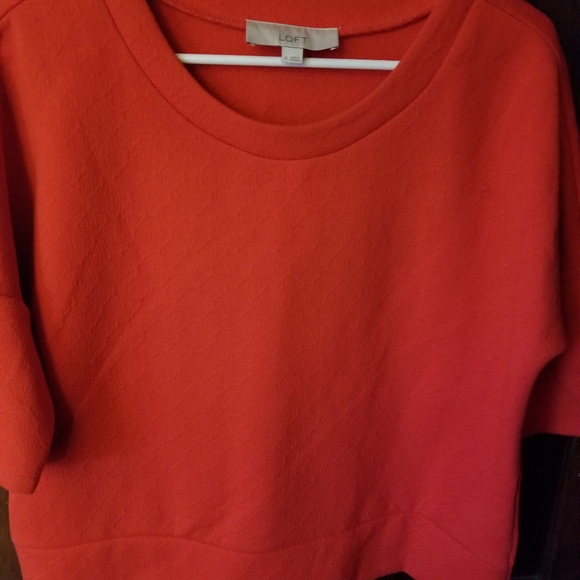 LOFT top in sunset orange. - Picture 3 of 4